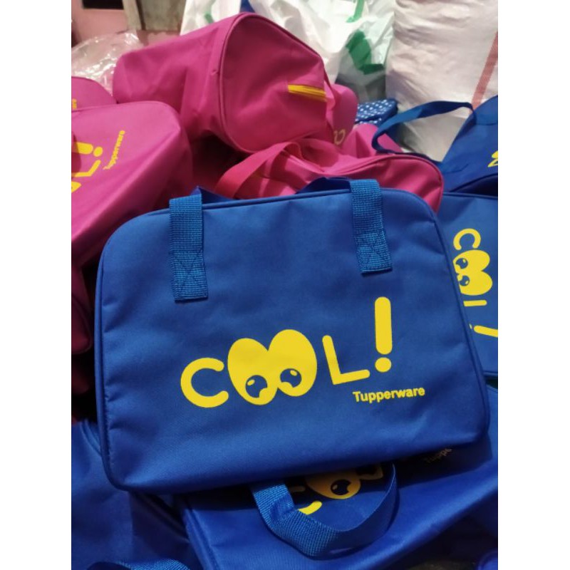 Tupperware NEW Cool Bag ( Zipper Bunga Es ) / Tas Cool