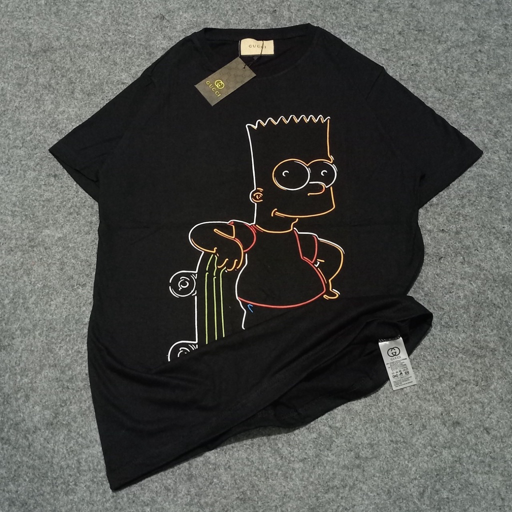 Baju Kaos Pria Gucci - T-shirt Gucci -  Baju Kaos Pria Dan Wanita - T-shirt Cotton 30 s