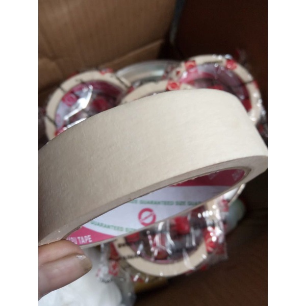 

MASKING,TAPE daimaru tape, lakban kertas 24mm/1