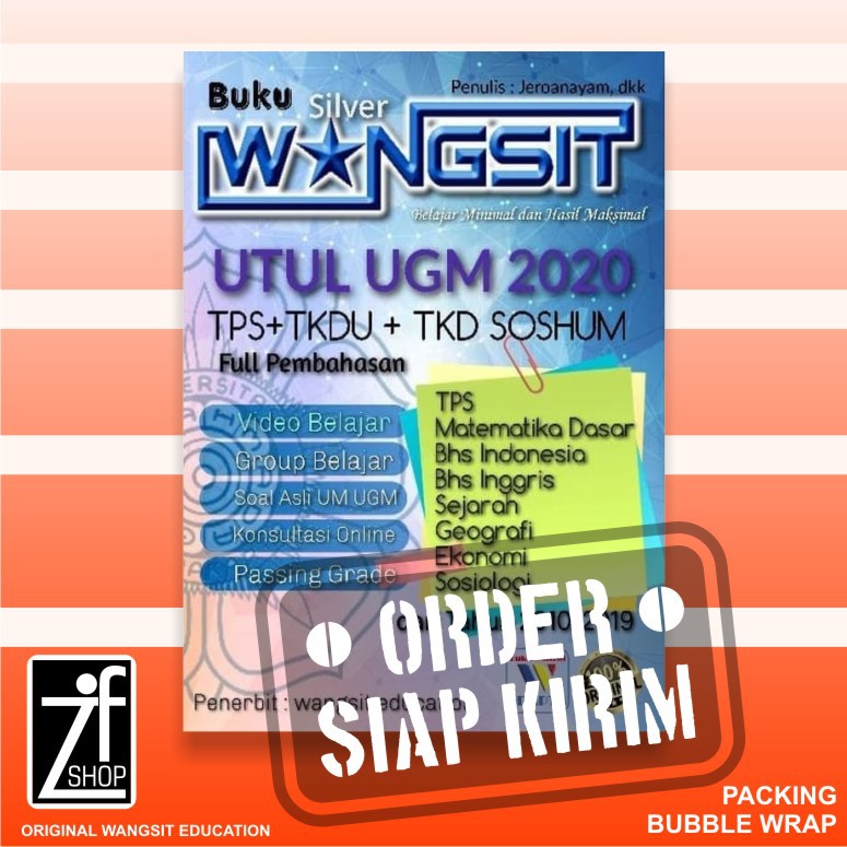 Buku Utul Um Ugm Program Ips 2020 Soshum 2020 Buku Wangsit Utbk Sbmptn 2020 Shopee Indonesia