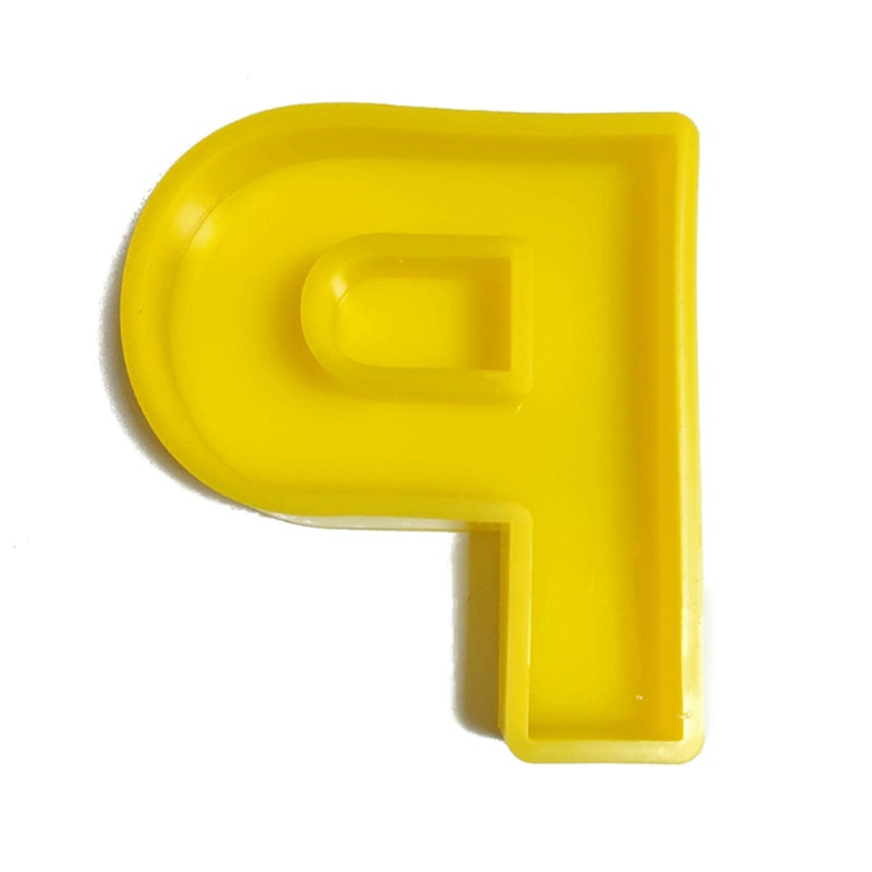 SIY  Large Alphabet Ornaments Epoxy Resin Mold A-Z Letters Home Decor Silicone Mold