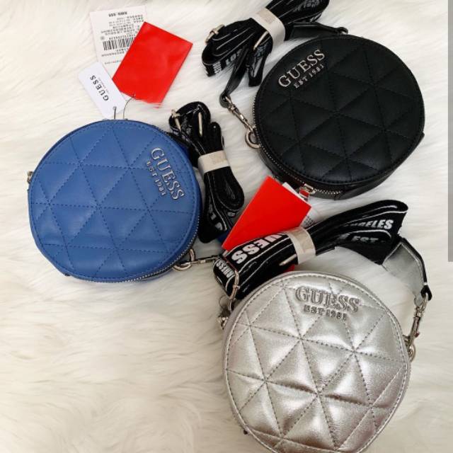 guess mini round bag