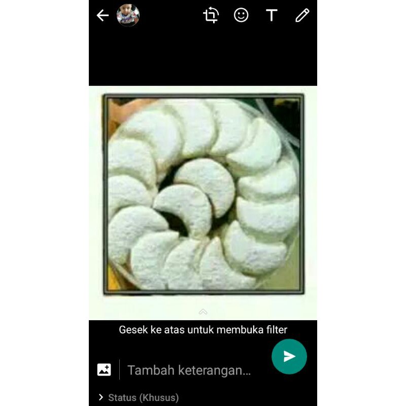 

Putri salju lumer 500 gram
