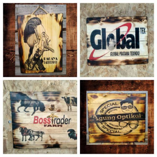 Poster Papan Pengumuman Logo Toko Nama Barber Nama Toko Banner Toko Logo Barber List Harga