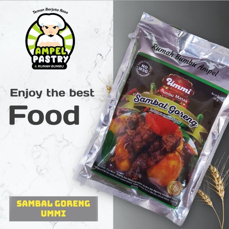 

Bumbu Sambal Goreng UMMI "NO MSG