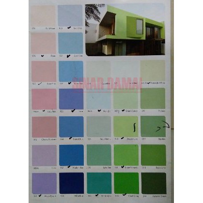 Unik Cat Vinilex No 938 Warna Honey Yellow Murah