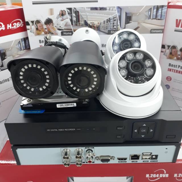 paket murah cctv 4channel