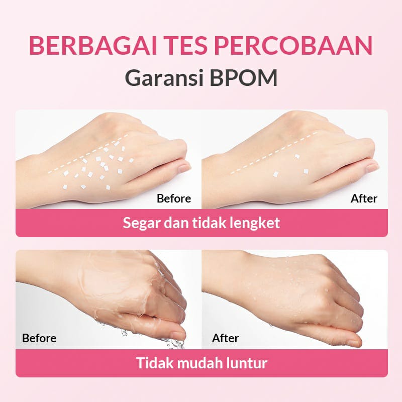 BPOM BIOAQUA Moisturizing Lazy Vegan Cream 50g Face Base Makeup / Whitening Cream concealer / BS