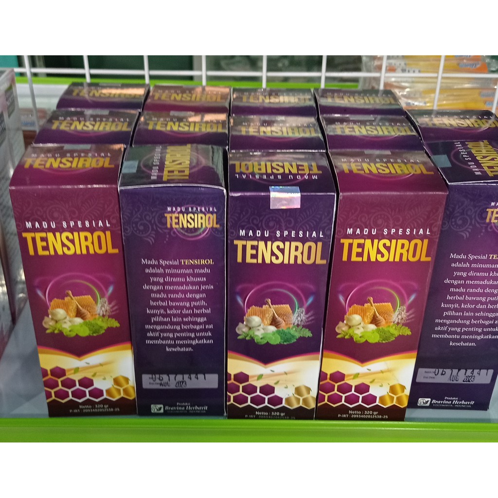 

Bravina Tensirol Madu Herbal Hipertensi stroke darah tinggi