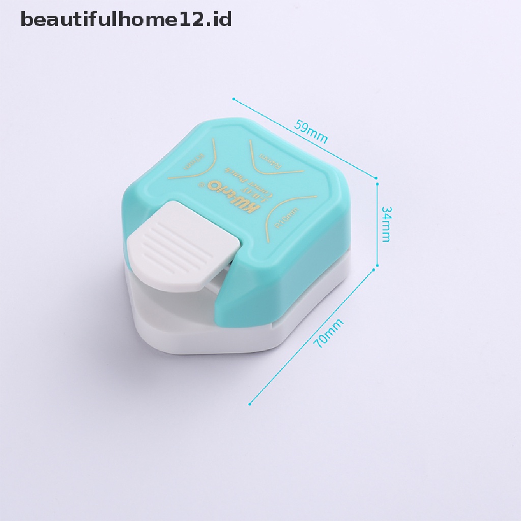 【beautifulhome12.id】 3-in-1 Mini corner trimmer Corner Rounder Punch Round Corner Trimmer Cutter .