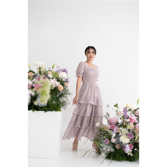 IWEARGRACIE - AURORA DRESS / DRESS WANITA / MAXI DRESS