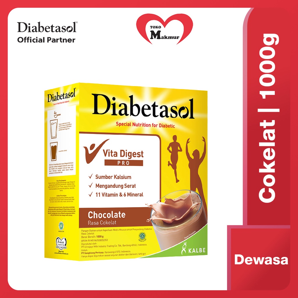 Diabetasol 950 Gram  / Toko Makmur Online