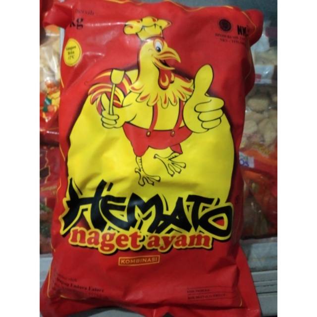 

HEMATO nugget ayam 1kg isi lebih banyak lebih EKONOMIS