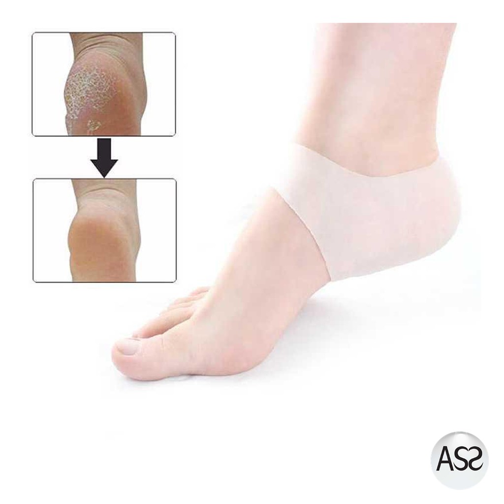 ASS Shop - MOONBIFFY Silicone Moisturizing Gel Telapak Kaki Foot Cracked Skin