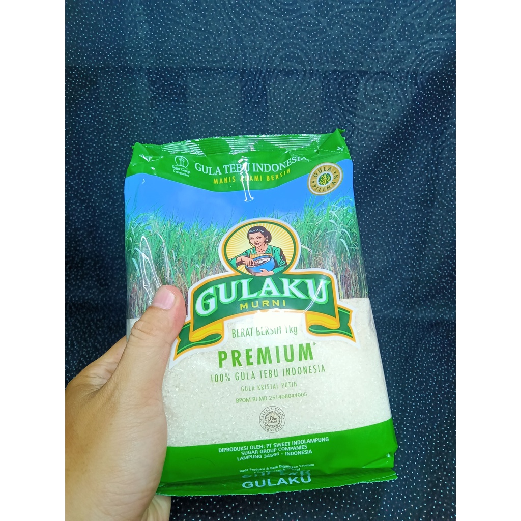 

HARGA HEMAT !!! gulaku kemasan 1 kg 100% GULA asli