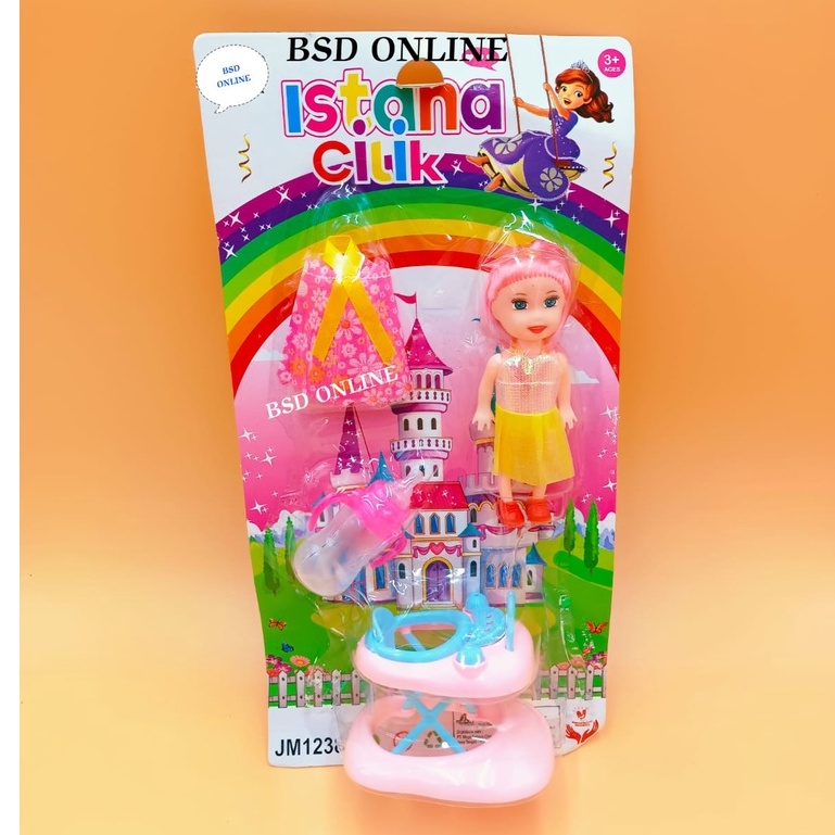 Mainan anak boneka istana cilik/boneka berby anak