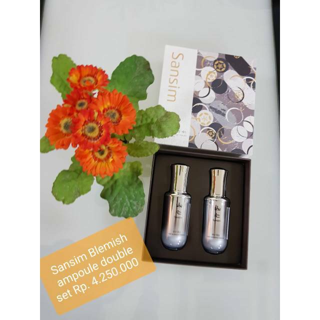 Sansim Light Up Blemish Ampoule Set -Jutanhak Korea
