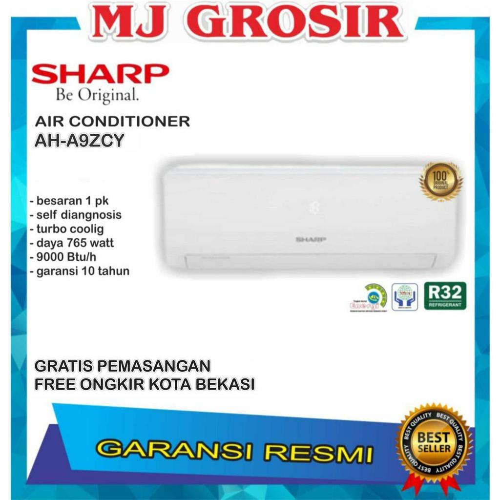 AC SHARP AH-A 09 ZCY / 09 VEY 1PK + PASANG R32 LOW WATT