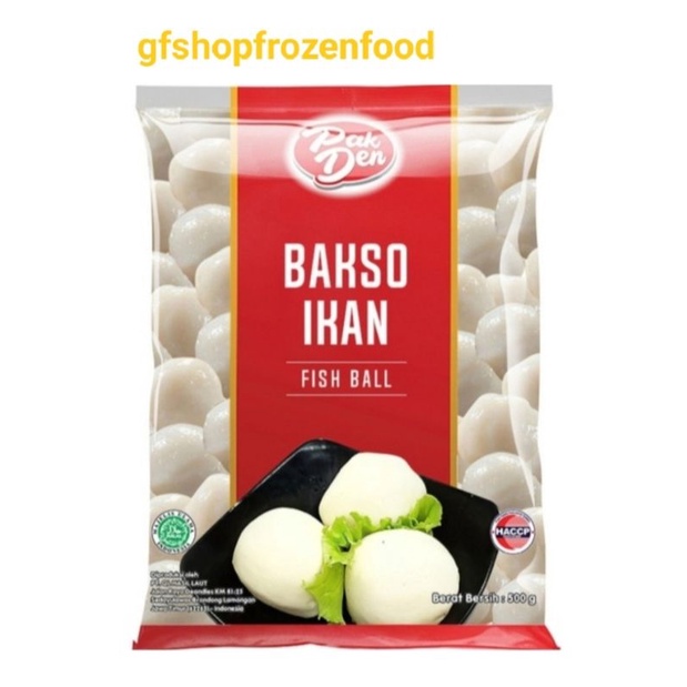 

Pak Den Bakso Ikan Putih 500g / Frozen Food