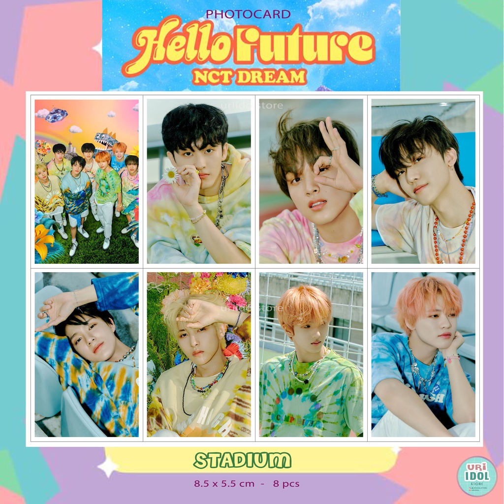 NCT DREAM PHOTOCARD - NCT DREAM HELLO FUTURE - Photocard NCT - NCT - NCT DREAM - HELLO FUTURE