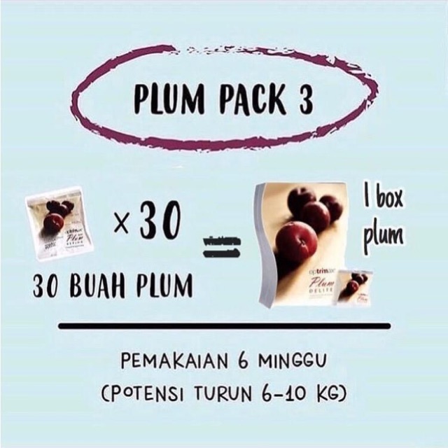 

OPTRIMAX PLUM 1 BOX (30 SACHET)