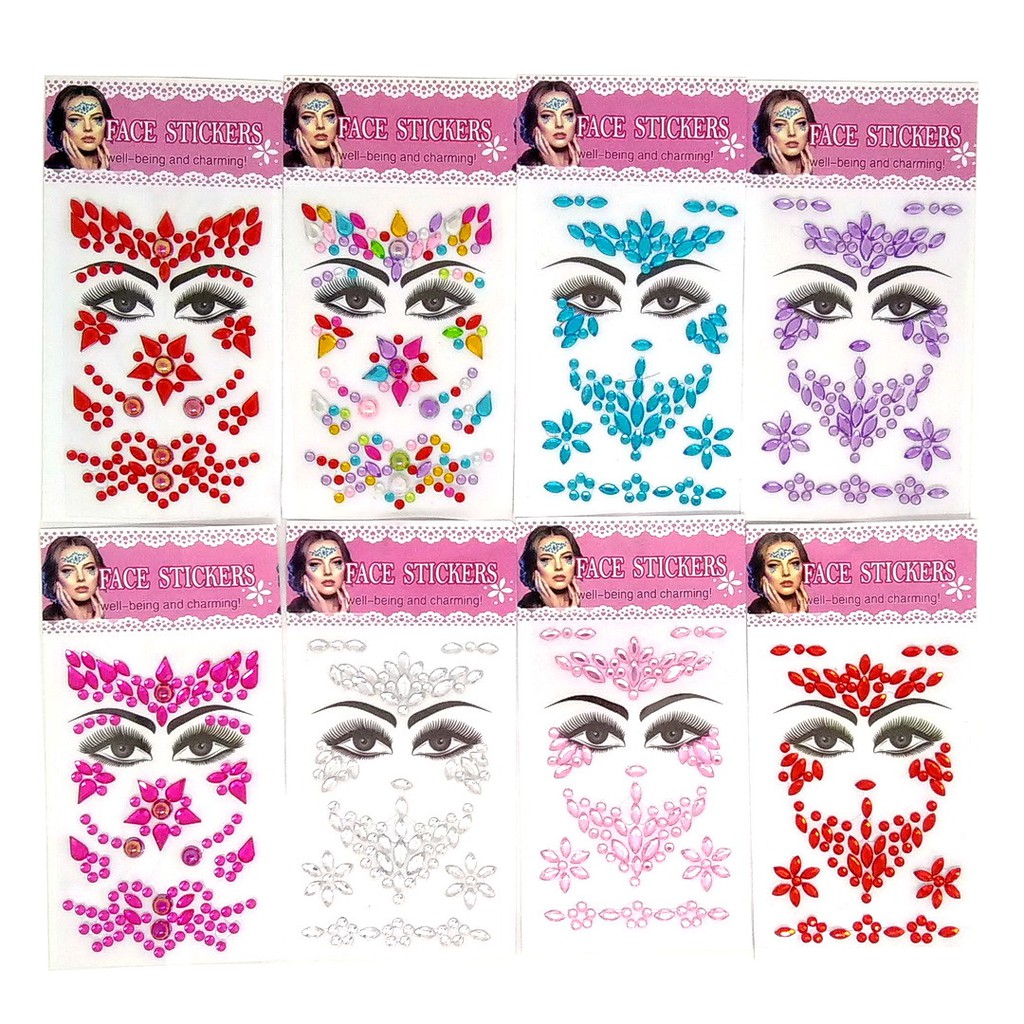 

Stiker Wajah Ukuran Besar Mainan Make Up Anak Face Sticker