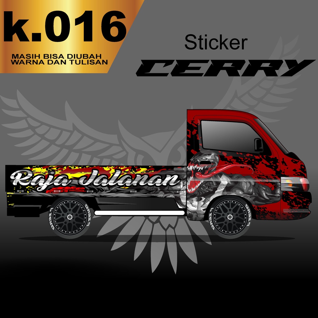 Decal Sticker New Carry Pick Up-Stiker Carry New k.016