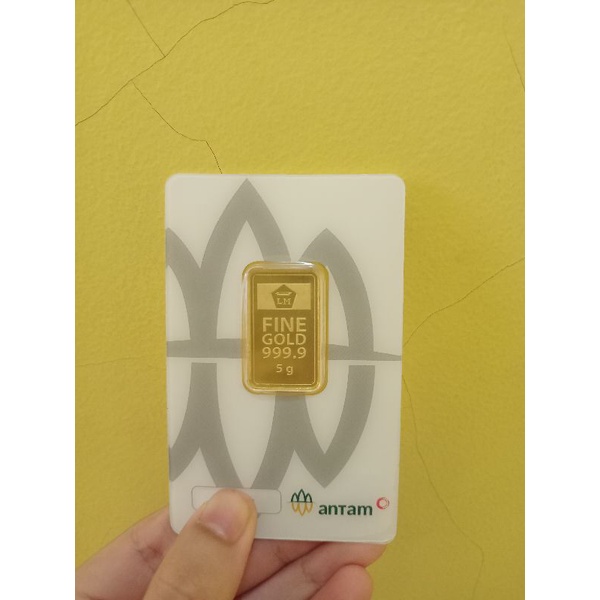 Emas Antam 5 gr, LM antam, Logam Mulia antam 5 gr terbaru 2021