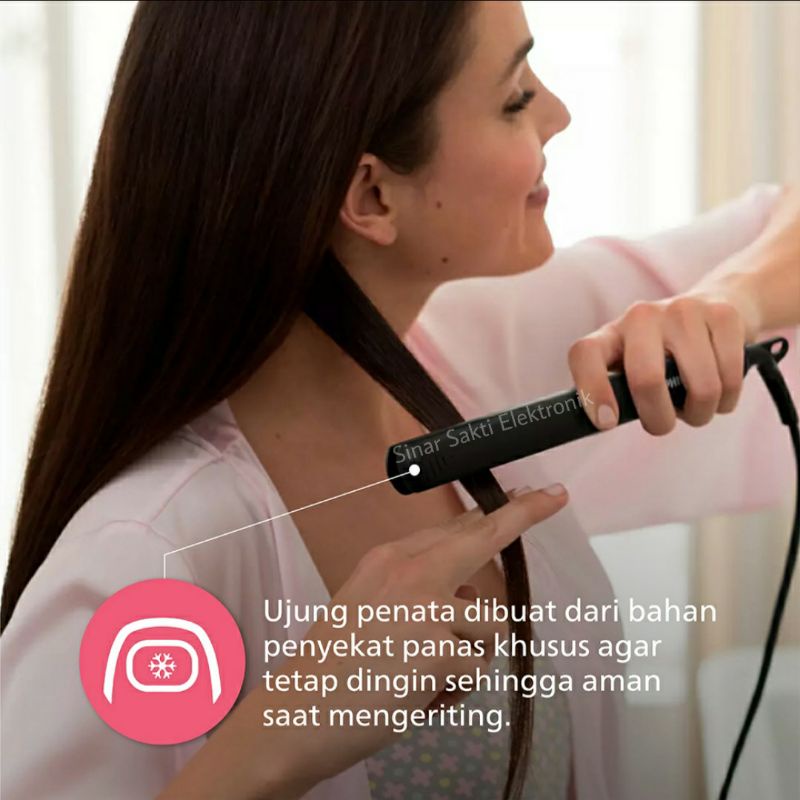 Catok Rambut Philips Hair Straightener Catokan Keramik Pelurus HP8401