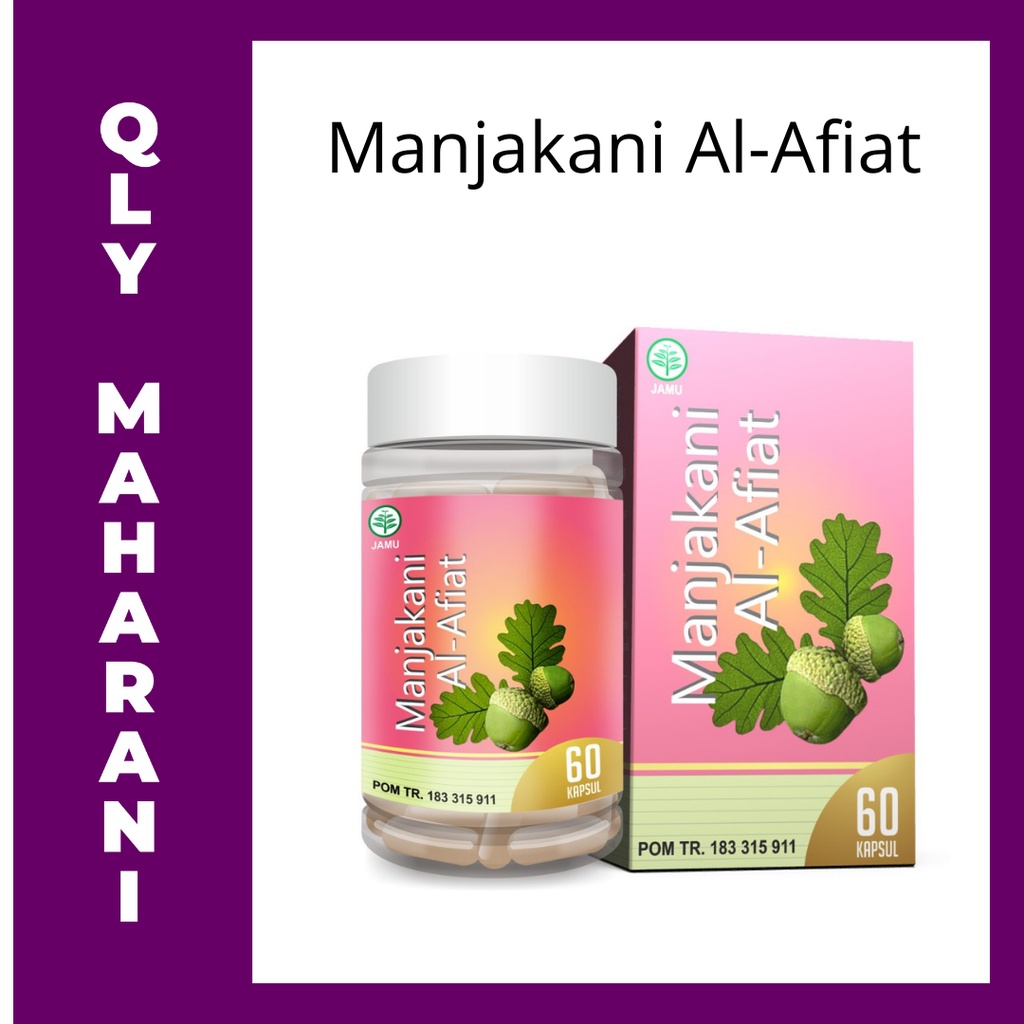 

Manjakani Al-Afiat Membantu menjaga kesehatan organ kewanitaan