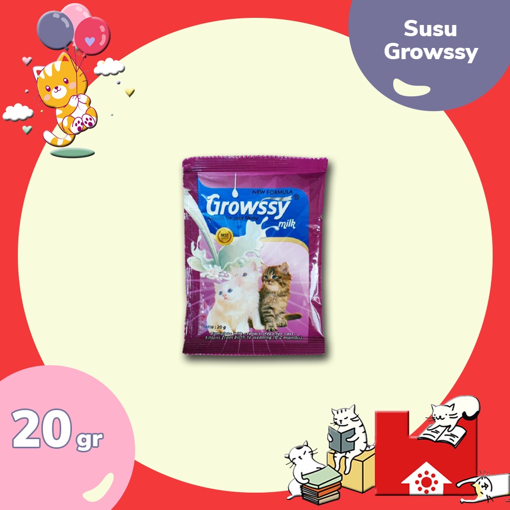 Susu growsy cat milk growssy susu kucing