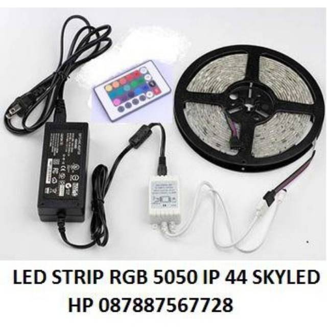 led strip rgb 5050 ip 44 water proof  full sett