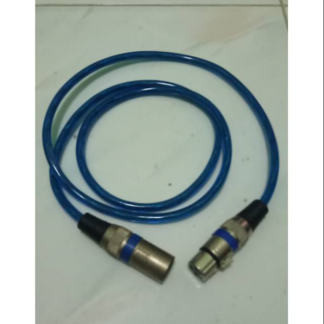 Kabel mic xlr panjang 1 meter