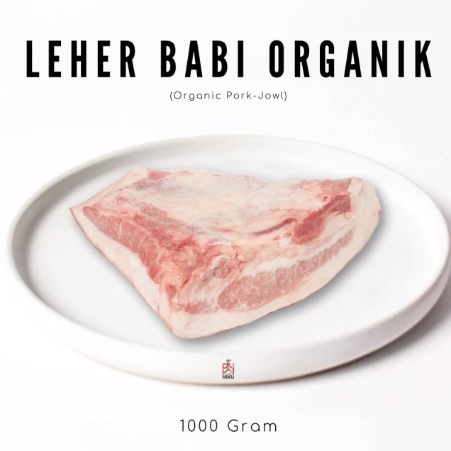 

LEHER ORGANIK - Daging Babi Leher/Neck FRESH HIGH-QUALITY 1KG