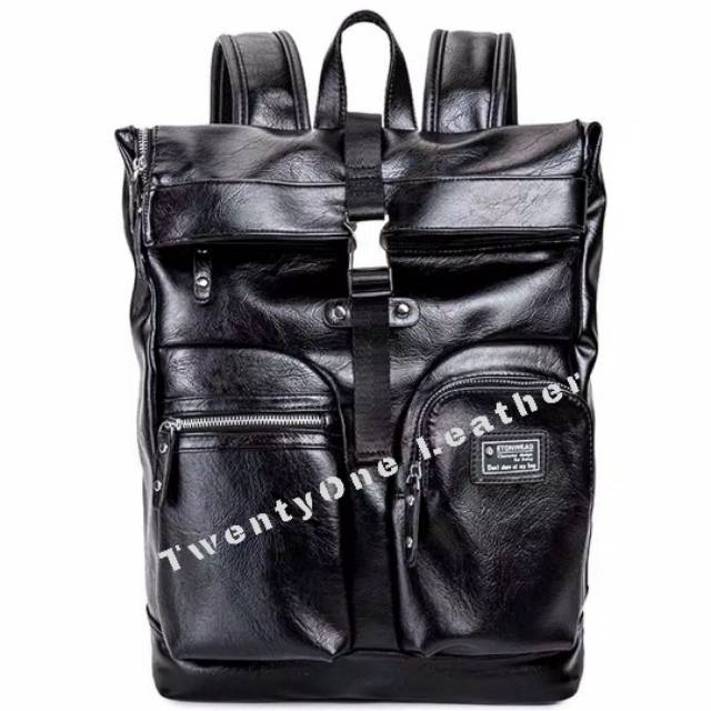 Tas Pria / Ransel Pria / Tas Ransel Kulit / Tas Kuliah