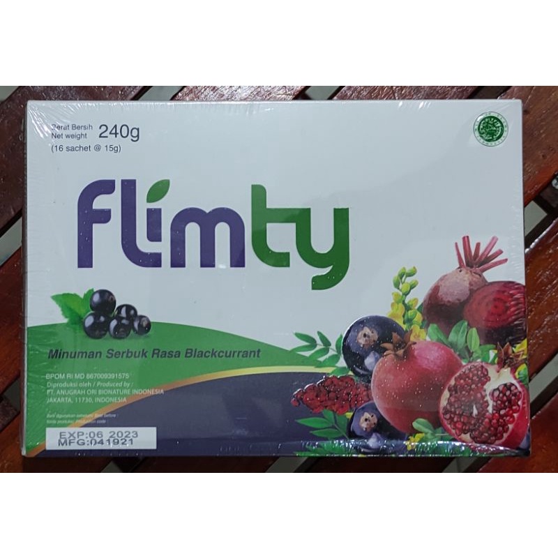 Flimty Sachet Eceran / Detox Racun / Menurunkan Berat Badan / Melunturkan lemak jenuh / Menurunkan Kolesterol