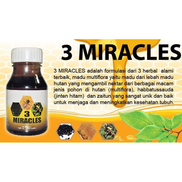 

3 Miracle Minuman Kesehatan Herbal Hwi