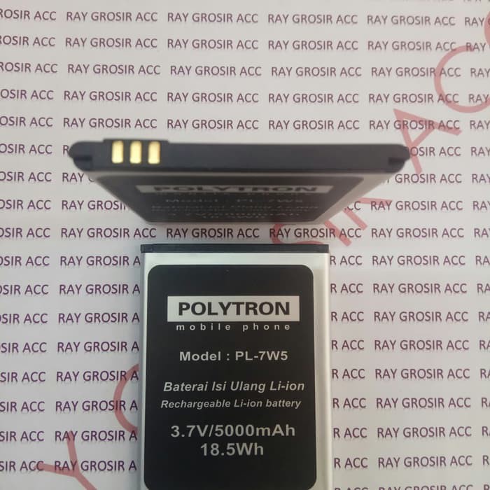 Baterai Original Double Power POLYTRON PL-7W5 ZAP6 Cleo 4G500