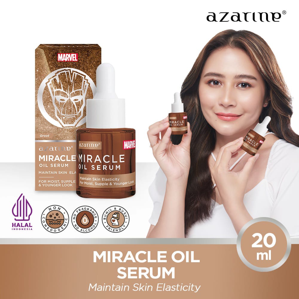 Azarine x Marvel Miracle Oil Serum 20ml
