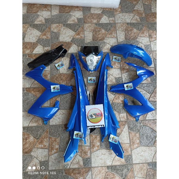 Cover Body Satria Fu Facelift Fl Fullset Full set Halus Biru Gp BISA REQUEST WARNA
