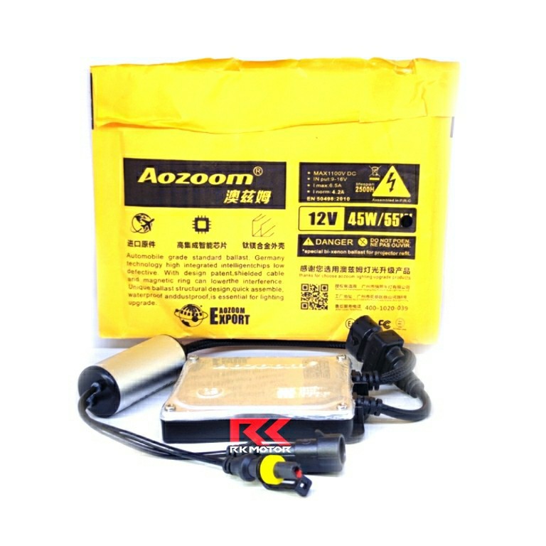 BALLAST HID 55 WATT GARANSI | BALLAST LAMPU HID 55W FASTBRIGHT