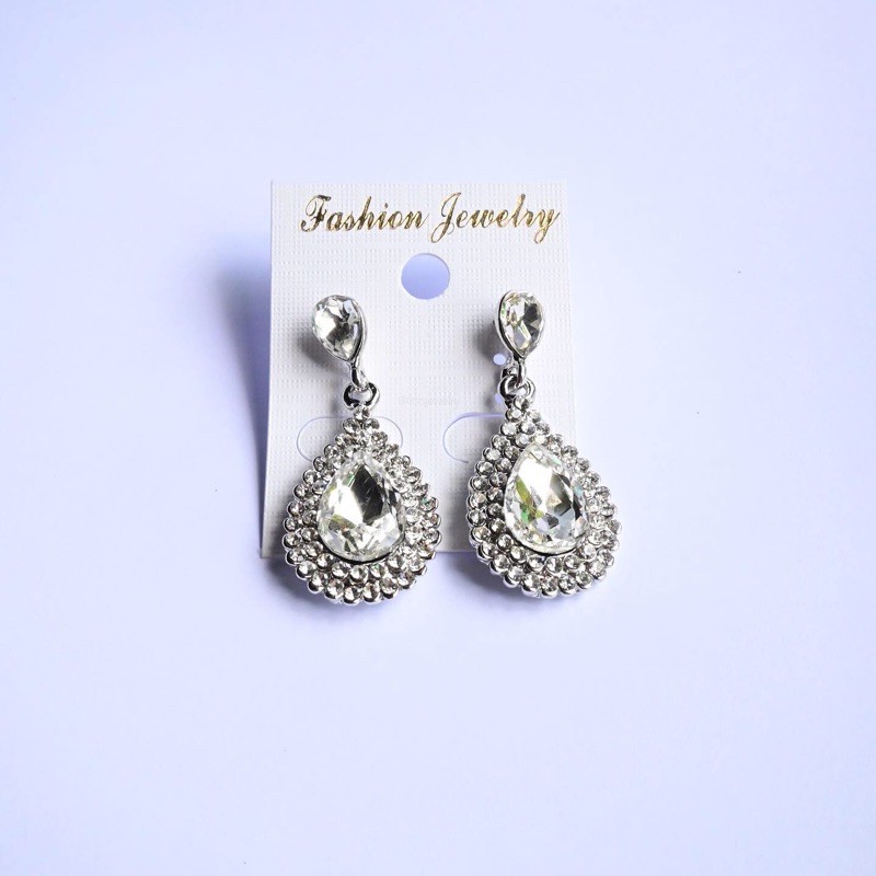 Anting Tusuk Raindrop (anting hijab)