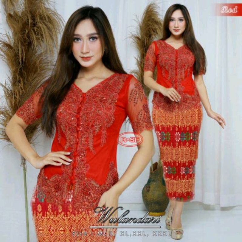 SETELAN KEBAYA PAYET PENDEK/KEBAYA PAYET MODERN/KEBAYA PESTA PAYET