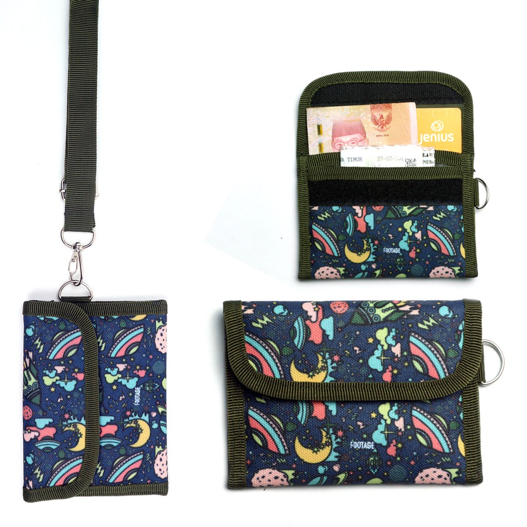 Dompet Kartu Footage TS03 UFO DOODLE