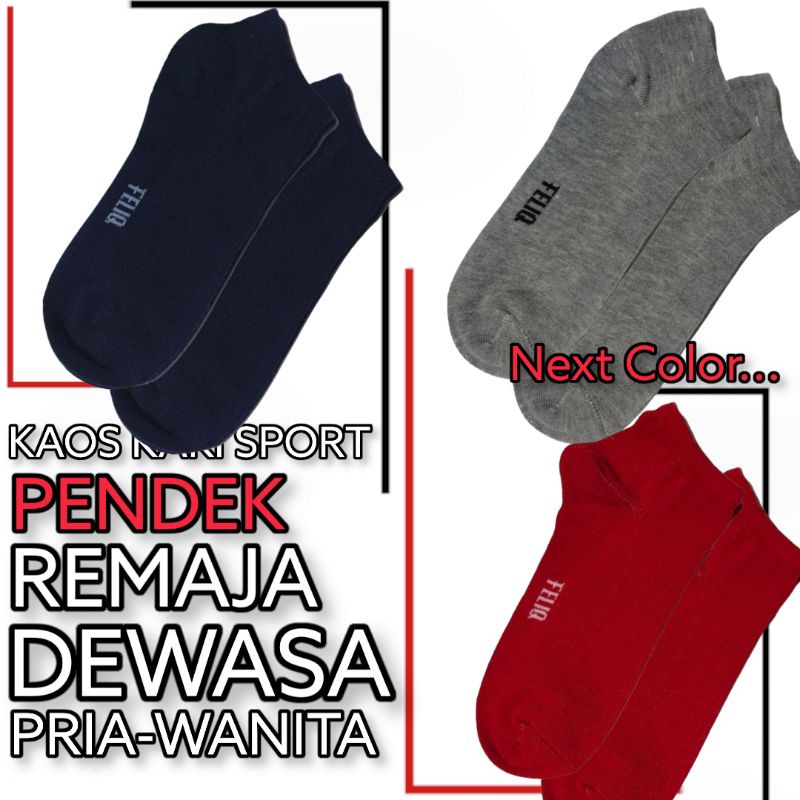 (MK) KAOS KAKI PENDEK/KAOS KAKI SEMATA KAKI/KAOS KAKI POLOS/KAOS KAKI DEWASA