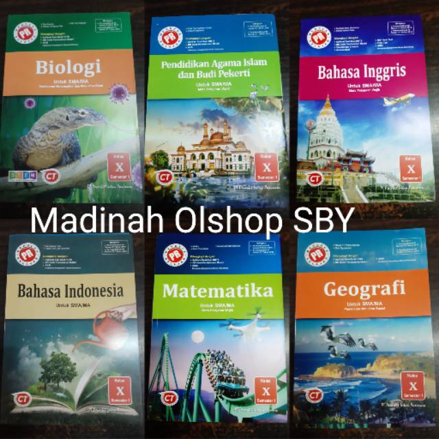 Buku PR kelas 10/ X /SMA/MA semester 1 K13