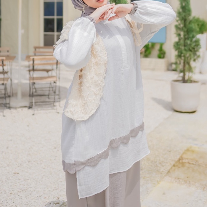 Eleanorre Namju Midi Dress Muslim Wanita