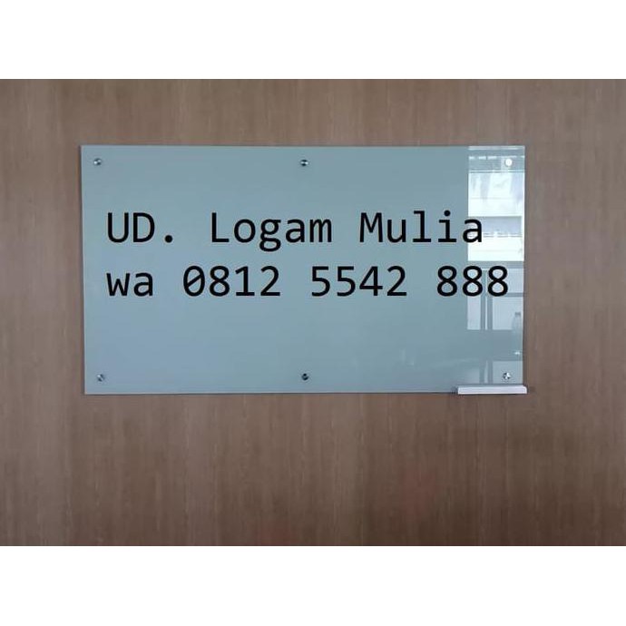 

PROMO TERMURAH Glassboard 90x120 - Papan Tulis Kaca / Glass Board Termurah DR144