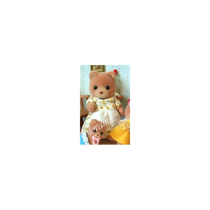 SYLVANIAN FAMILIES ORIGINAL - PETITE BEAR MOTHER ( RARE )