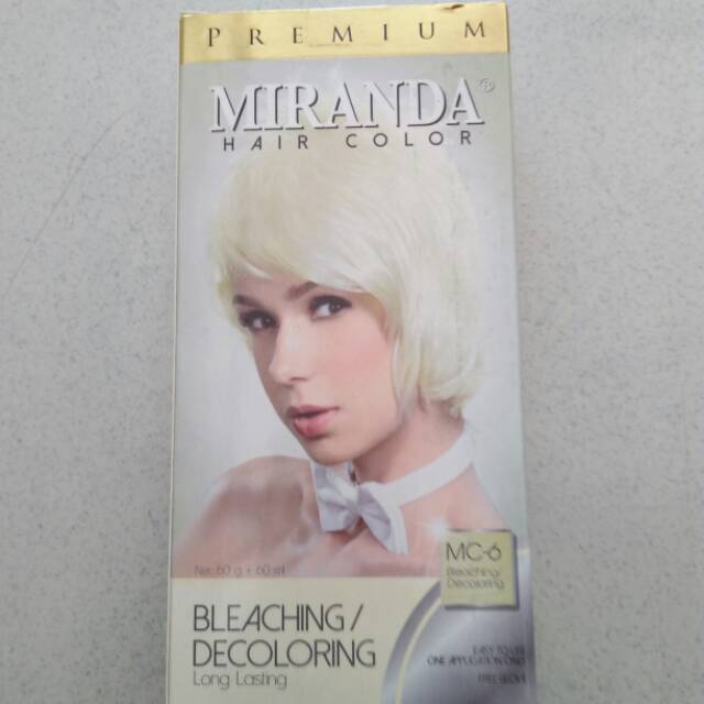 bleaching rambut miranda 60ml